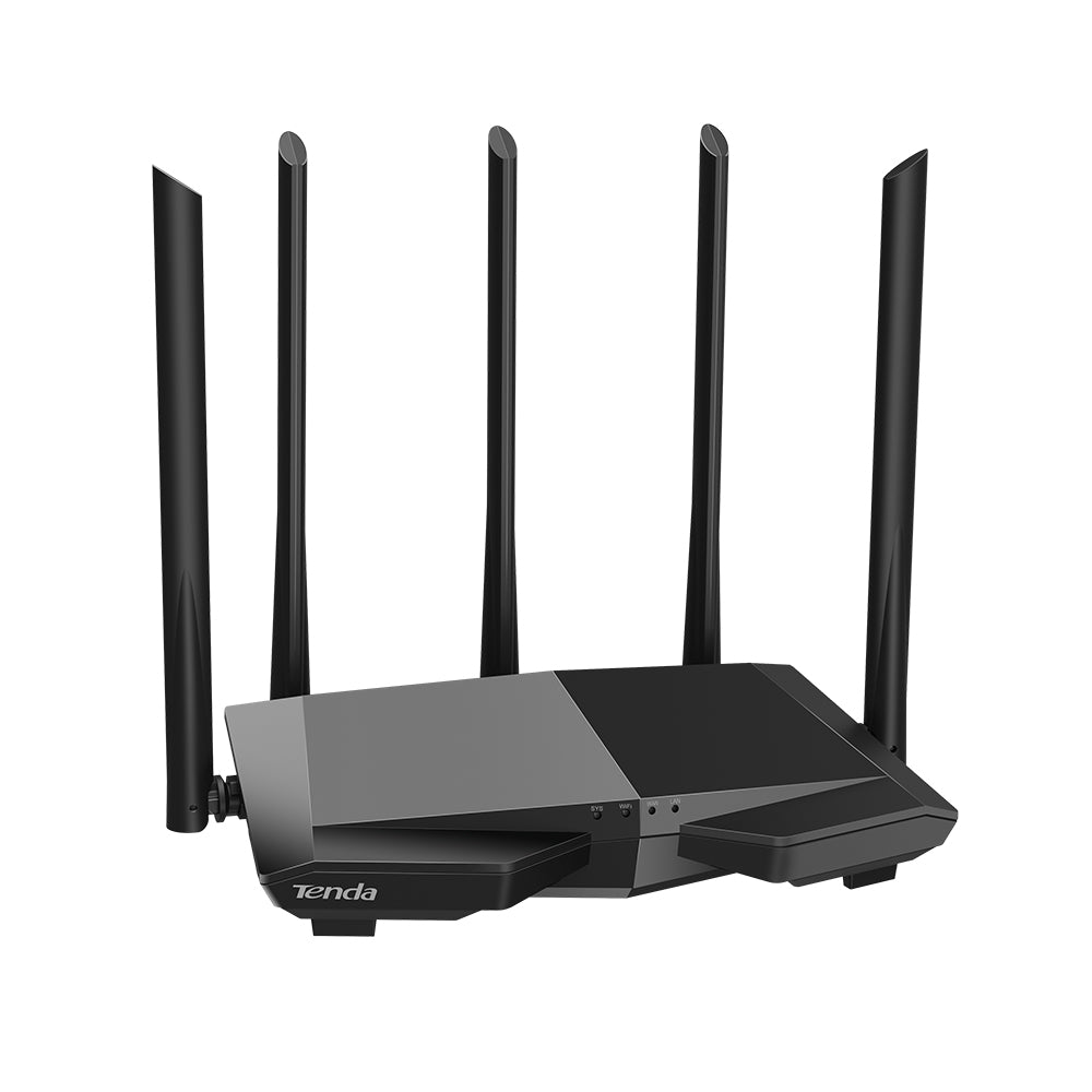 Router WiFi Tenda AC7 Doble Banda AC1200 Mbps con Antenas de