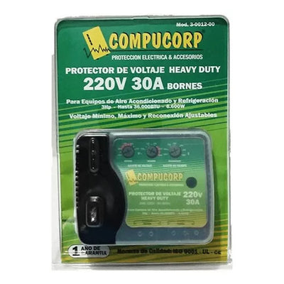 Protector Compucorp 220V 30A C/Bornera