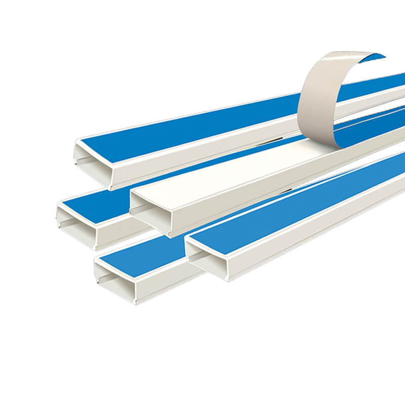 Canaleta QNET PVC Autoadhesiva de 20X10mm