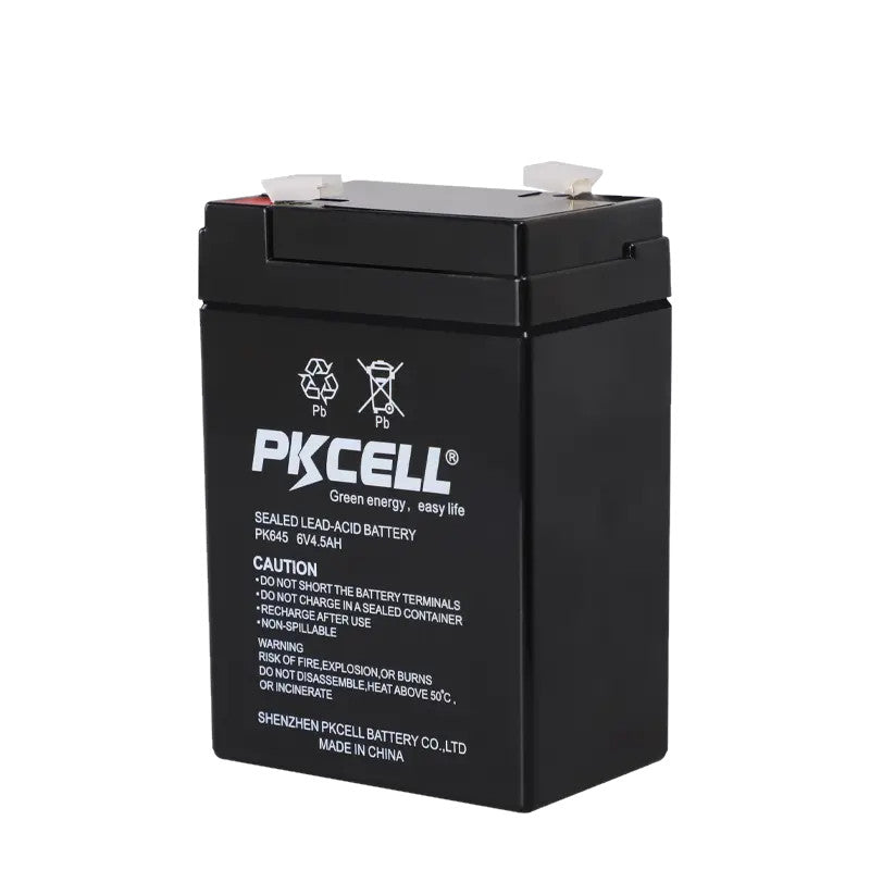 Baterías de Gel PKCELL 6V 4.5AH para Sistemas UPS y Cercas Eléctricas