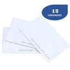 Kit de 15 Carnets de Tarjetas de Proximidad Imprimibles 125 KHz