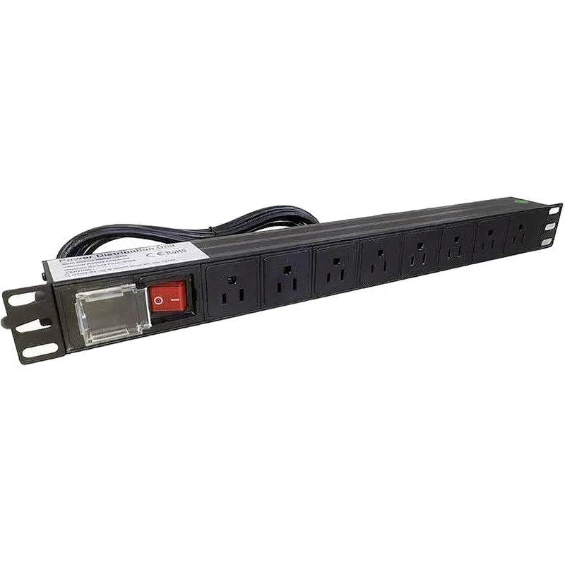 Regleta Rack PDU Onlink 1U 8 Tomas 15Amp 110V 1650W