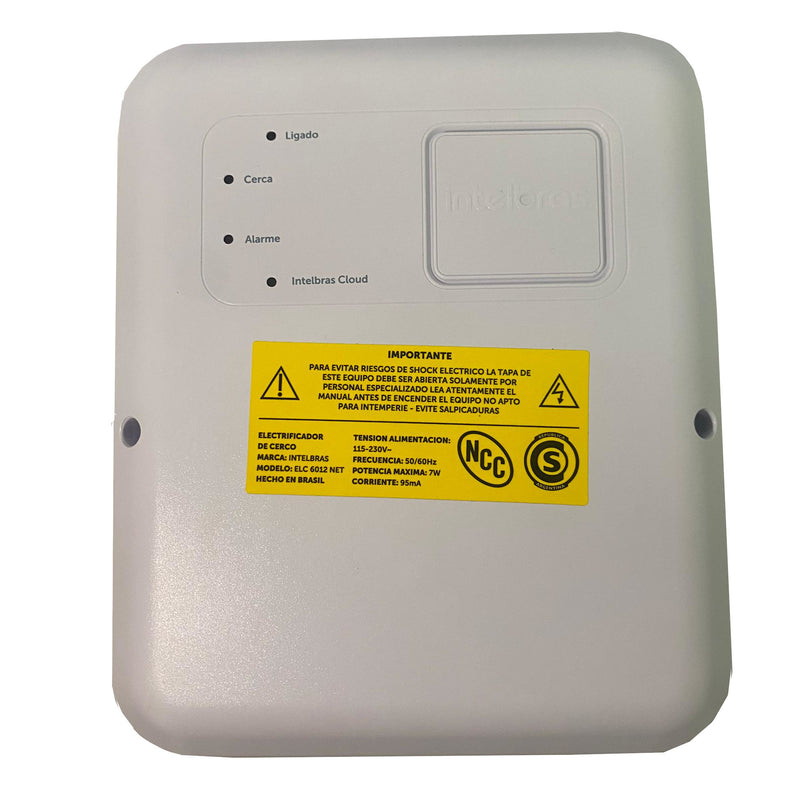 Energizador Electrificador Cerco Electrico Intelbras 7000M Con Conexión Wifi para control vía aplicación y control remoto