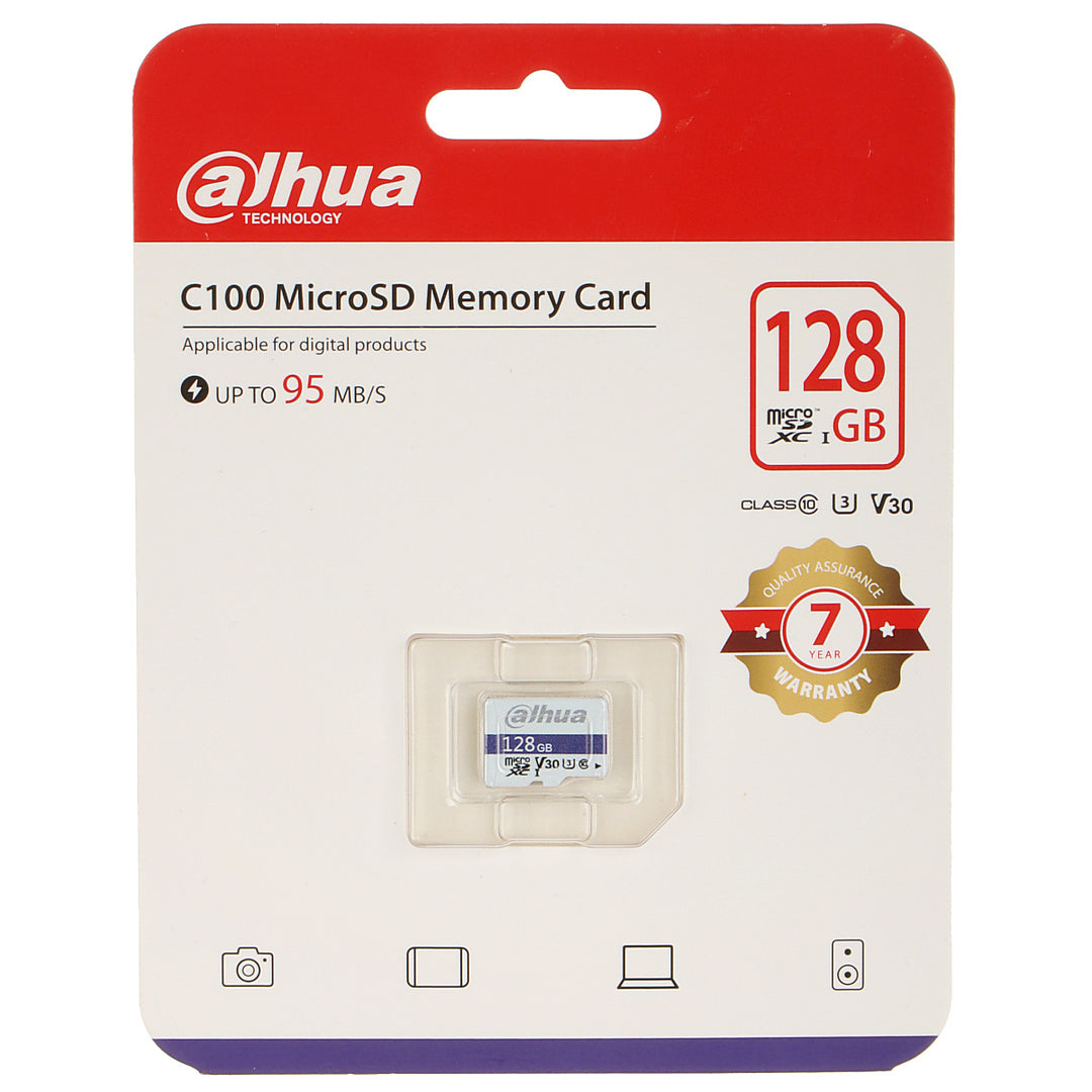 Memoria Micro SD Dahua 128GB C100 de Alto Rendimiento