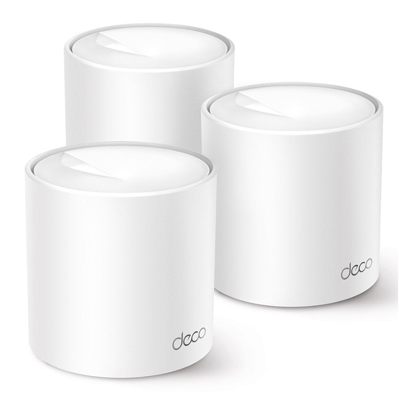 Router Mesh TP-LINK Deco X10 3 Pack Doble Banda Ax1500 Gigabit WIFI6 MU-MIMO