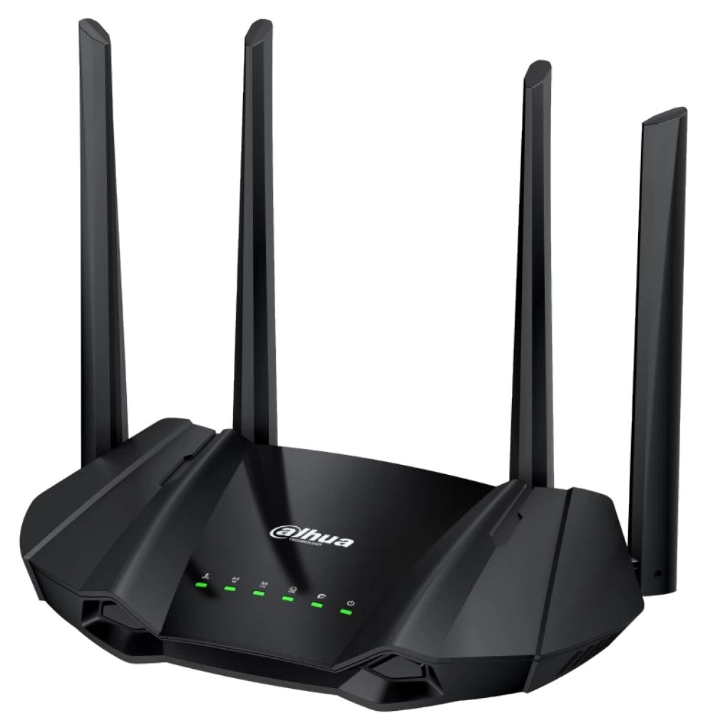 Router Dahua AX1500 WiFi 6 Doble Banda con 4 Antenas y Velocidad de 1.5 Gbps Gen6