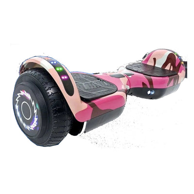 Patineta Eléctrica Inteligente con Bluetooth, Luces LED y Linterna Integrada