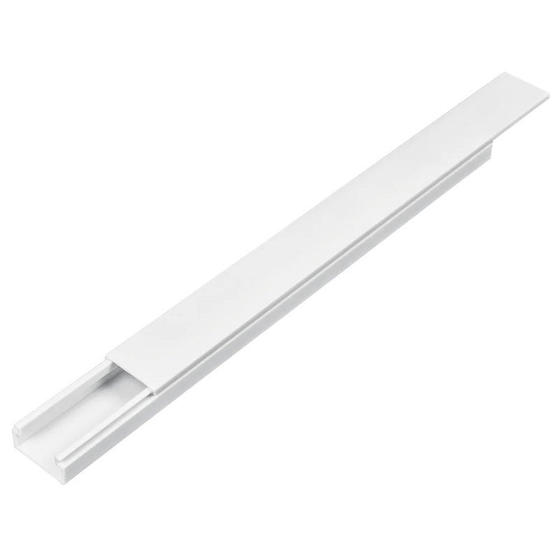 Canaleta QNET PVC Autoadhesiva de 20X10mm