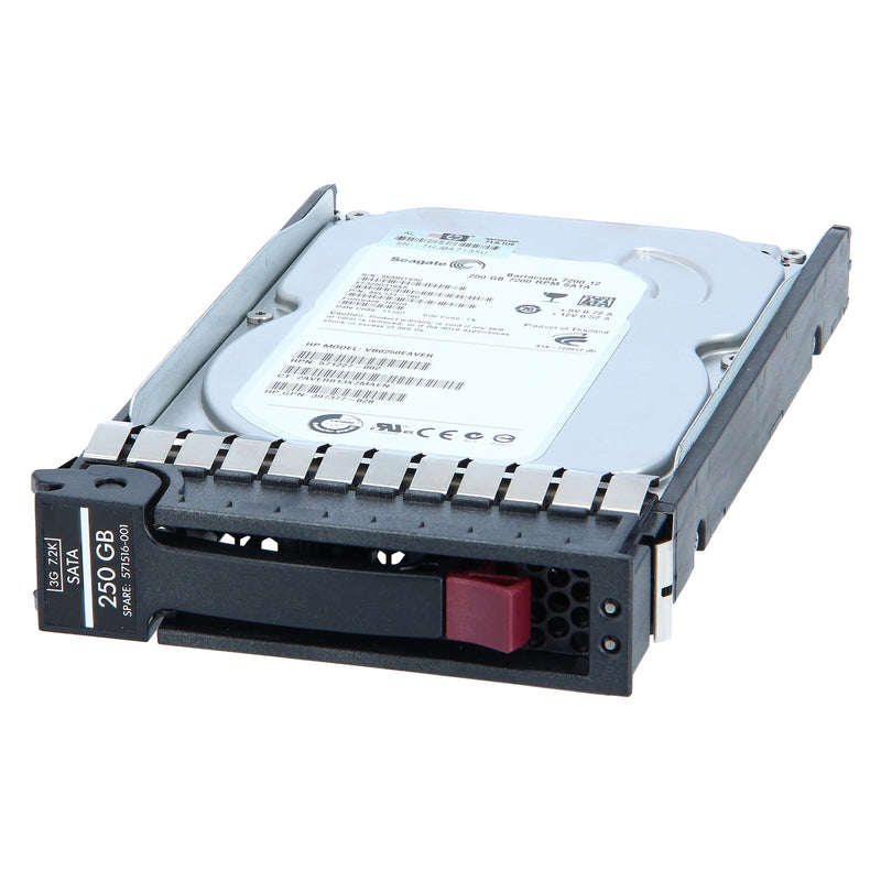 Disco Duro HP 250GB G6 2.5 3Gb/s Sata 7200 RPM Ideal Para Servidor