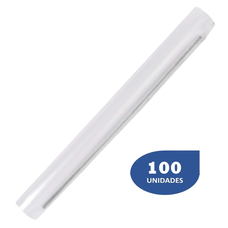 Paquete de 60 Tubos Termoencogibles para Fusión de Fibra Óptica 60mm x 1.2mm