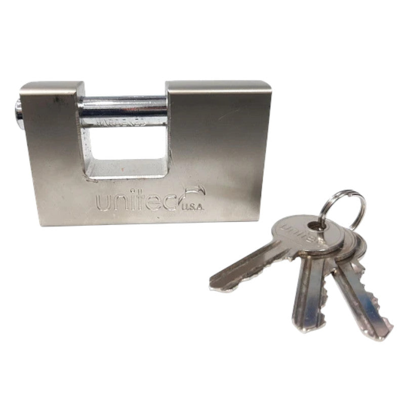 Candado Anticizalla UNITEC 80mm Con Dos Copias De Llaves