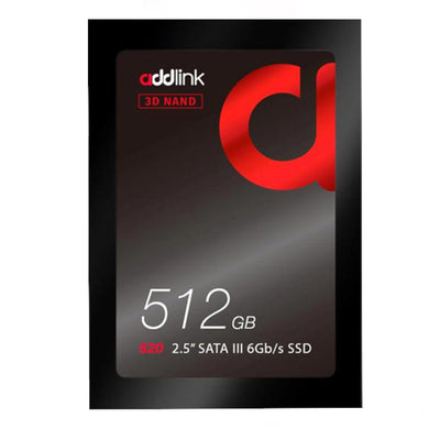 Disco SSD Addlink 512GB SATA III 6Gb/s - Rendimiento Superior para Tu Computadora o Laptop