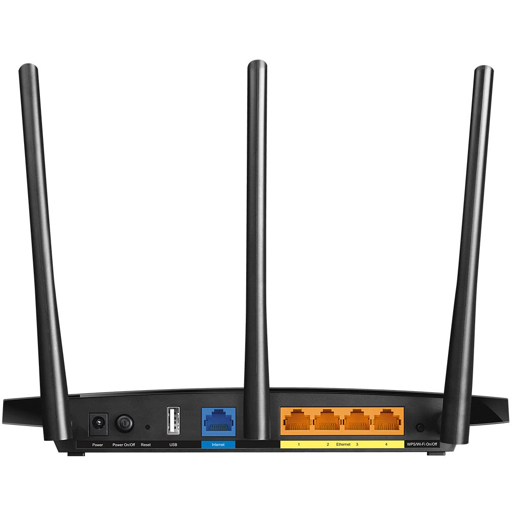 Router TP-Link AC1750 Gigabit Doble Banda Archer C7 - Alto Rendimiento y Compartición USB