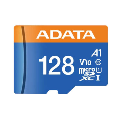 Memoria Micro SD ADATA 128Gb Clase 10 UHS-I 85 MB/S Full HD Con Adaptador