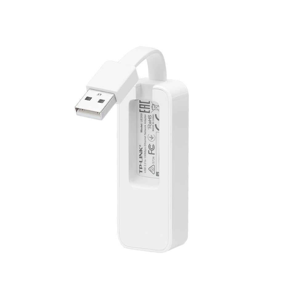 Adaptador Tp-Link USB a Ethernet 100 Mbps UE200 - Conectividad Compacta y Portátil