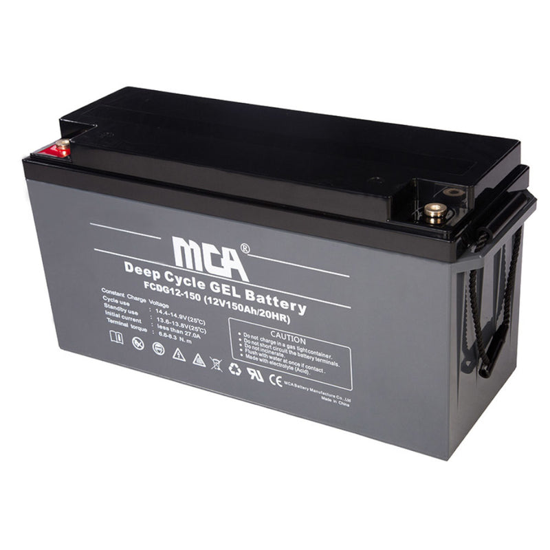 Bateria MCA 12V 150AH Gel ciclo Profundo