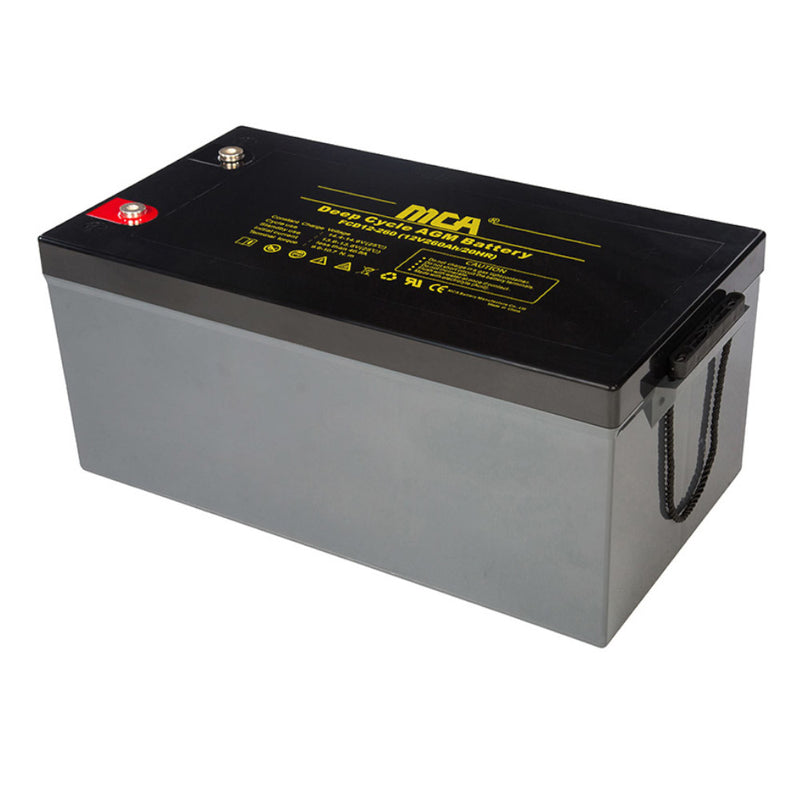 Bateria MCA 12V 260AH Gel Ciclo Profundo