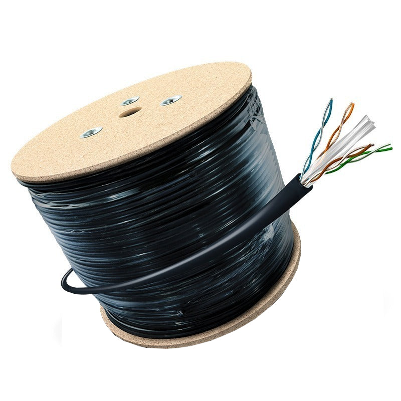 Bobina de Cable UTP STC CAT5E 100 Metros para Exterior Resistente