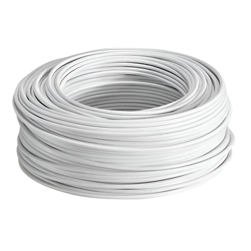 Bobina De Cable UTP CAT6 Power Net 100 MTS CCA Interior Blanco