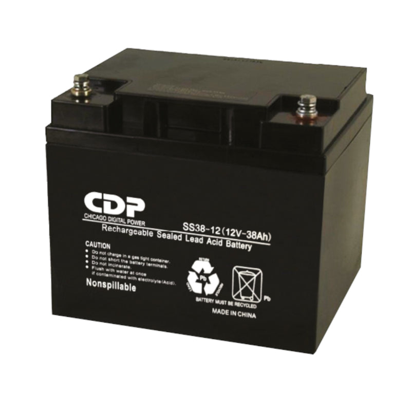 Bateria CDP De Plomo- Acido Sellada 12V 38ah Sellada Para UPS EPS