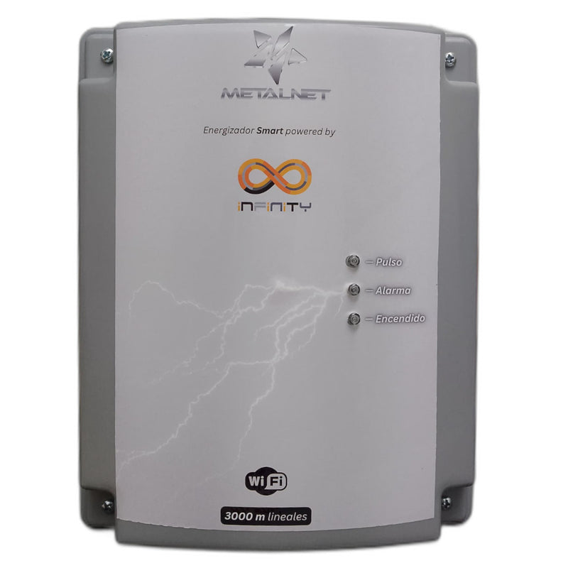 Central Energizador de Cerco Eléctrico Infinity WiFi 3000 metros