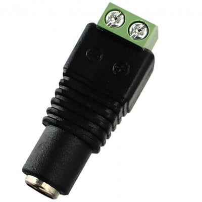 Conector Hembra de Corriente DC 12V para CCTV - Unidad Individual