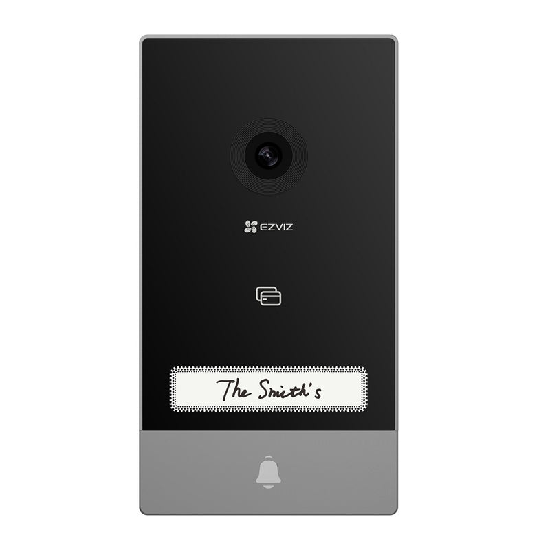 Videoportero Ezviz Inteligente 2 Hilos Wifi 3MP Exterior IP67