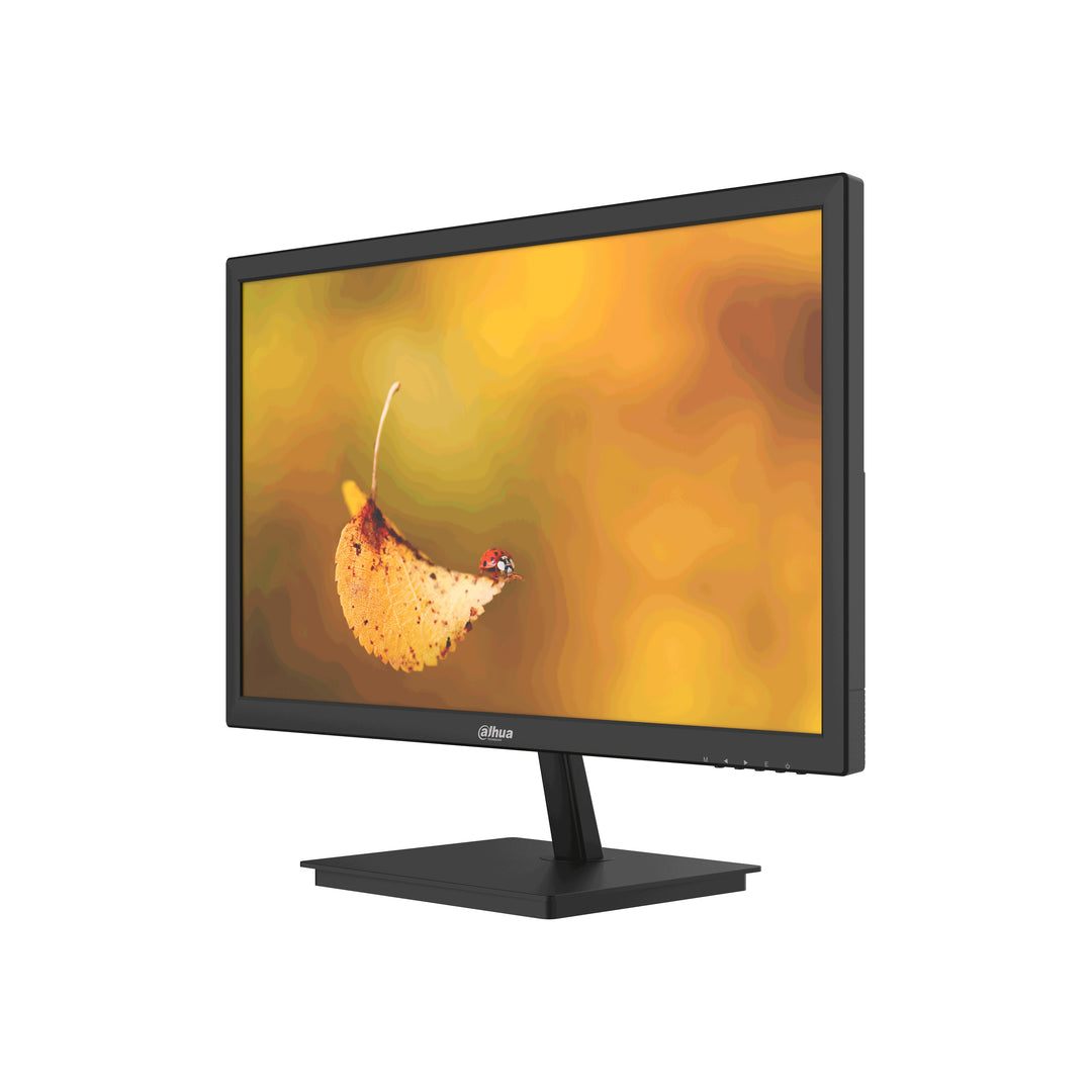 Monitor LED 19.5" Dahua Full HD 1080p Ideal para Videovigilancia