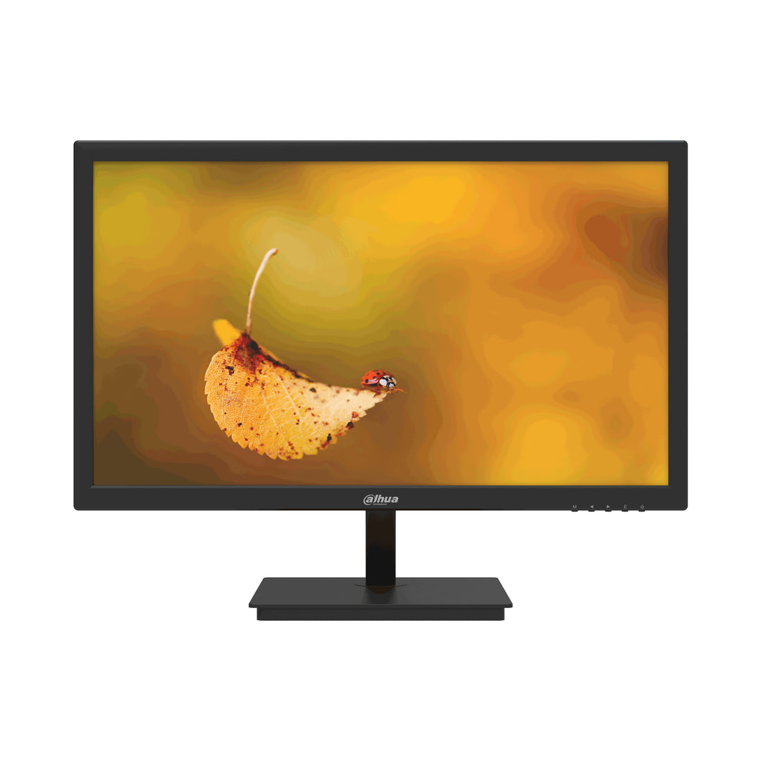 Monitor LED 19.5" Dahua Full HD 1080p Ideal para Videovigilancia