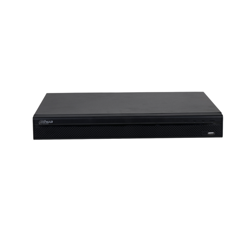 DVR DAHUA Lite 16 Canales 8MP 1080 POE Maximo 2 Disco HDD 10TB