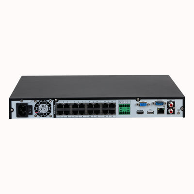 DVR DAHUA Lite 16 Canales 8MP 1080 POE Maximo 2 Disco HDD 10TB