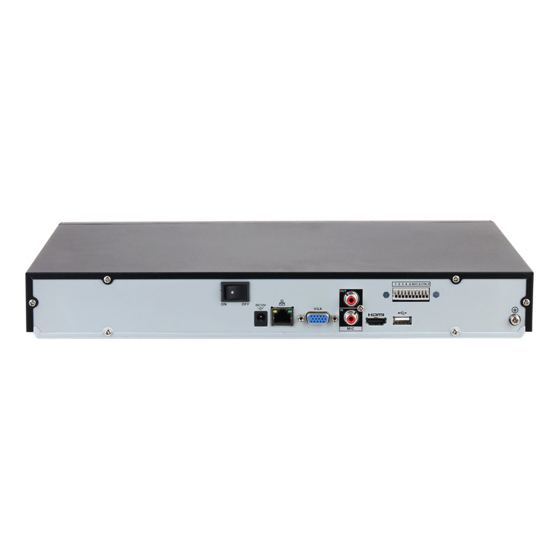 NVR DAHUA 32 Canales 16MP 4K POE Maximo 2 Disco HDD 16TB WizSense