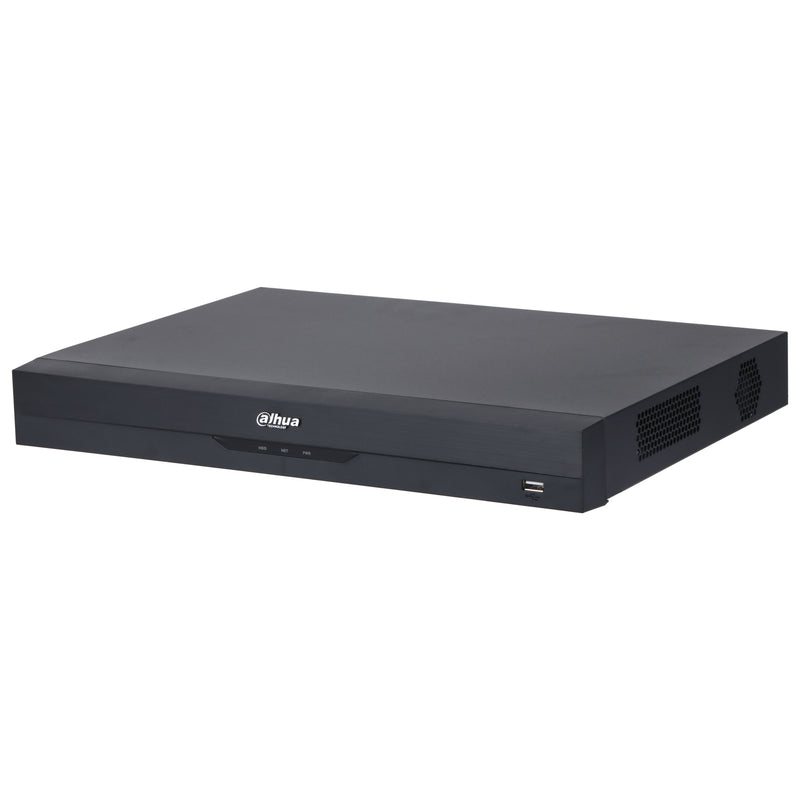 NVR DAHUA 32 Canales 16MP 4K POE Maximo 2 Disco HDD 16TB WizSense
