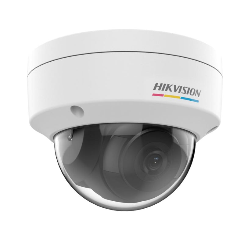 Cámara IP Domo Antivandalismo Hikvision POE 2MP 2.8MM IP67 con Visión Nocturna