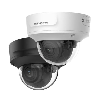 Cámara Domo IP Hikvision 4MP Varifocal 2.8-12mm con Audio y Resistencia IP67