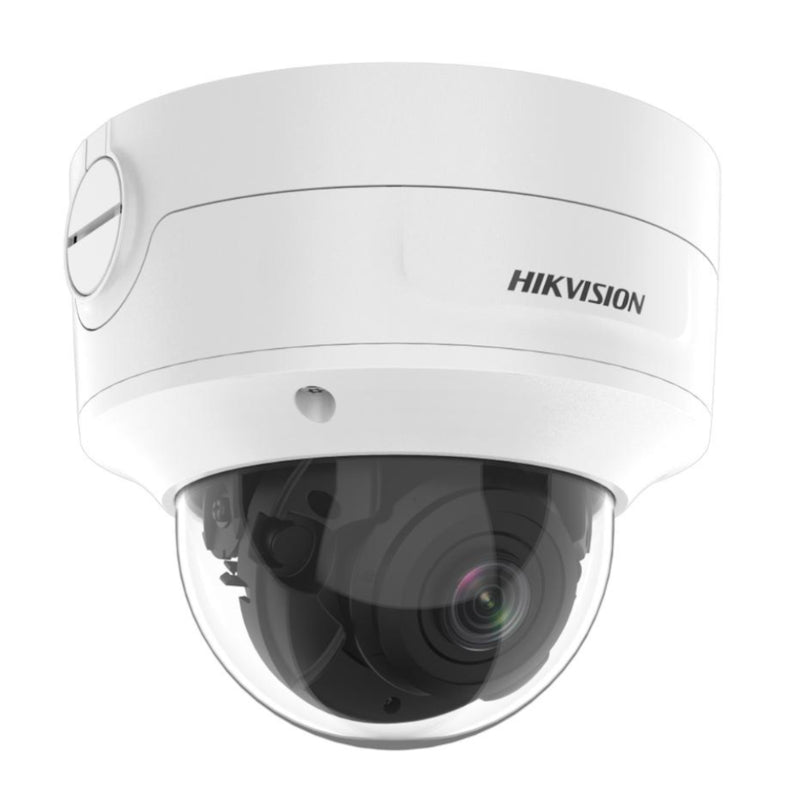 Cámara Domo Hikvision IP 8MP PoE 4K Antivandálica IK10 - Alta Seguridad y Calidad de Imagen