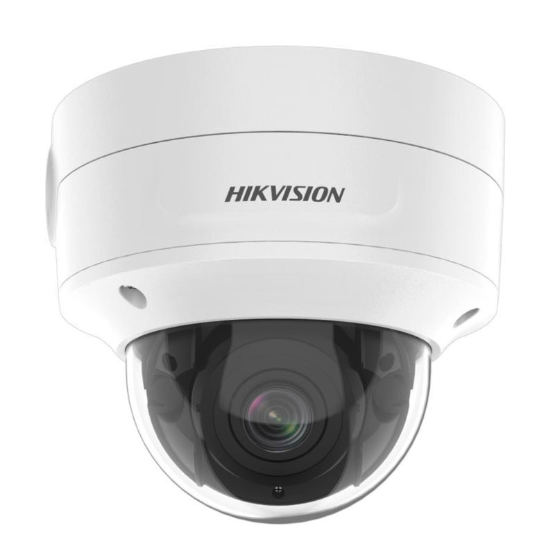 Cámara Domo Hikvision IP 8MP PoE 4K Antivandálica IK10 - Alta Seguridad y Calidad de Imagen