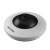 Cámara Hikvision IP Mini Fisheye 5MP 1.05MM PoE con Audio y Alta Resolución