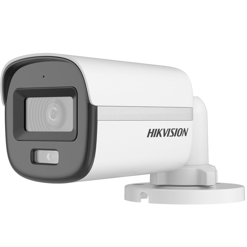 Camara Bullet HIKVISION 5MP 3K 2.8mm ColorVu Smart Hybrid Light Audio IR 20M Plastica IP67