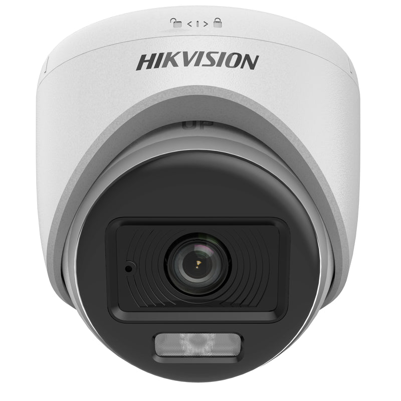 Camara Domo HIKVISION 5MP 3K 2.8mm ColorVu Smart Hybrid Light Audio IR 20M Plastica