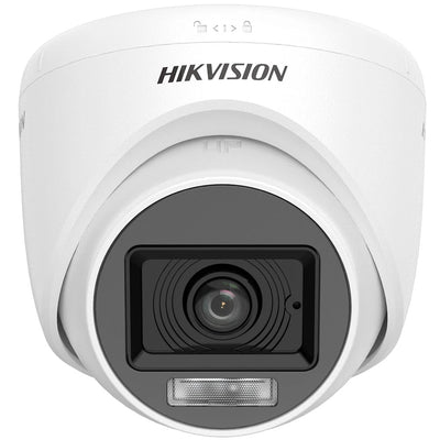 Camara Domo HIKVISION 2MP 1080P 2.8mm Smart Hybrid Light  Audio IR 20M Plastico IP67