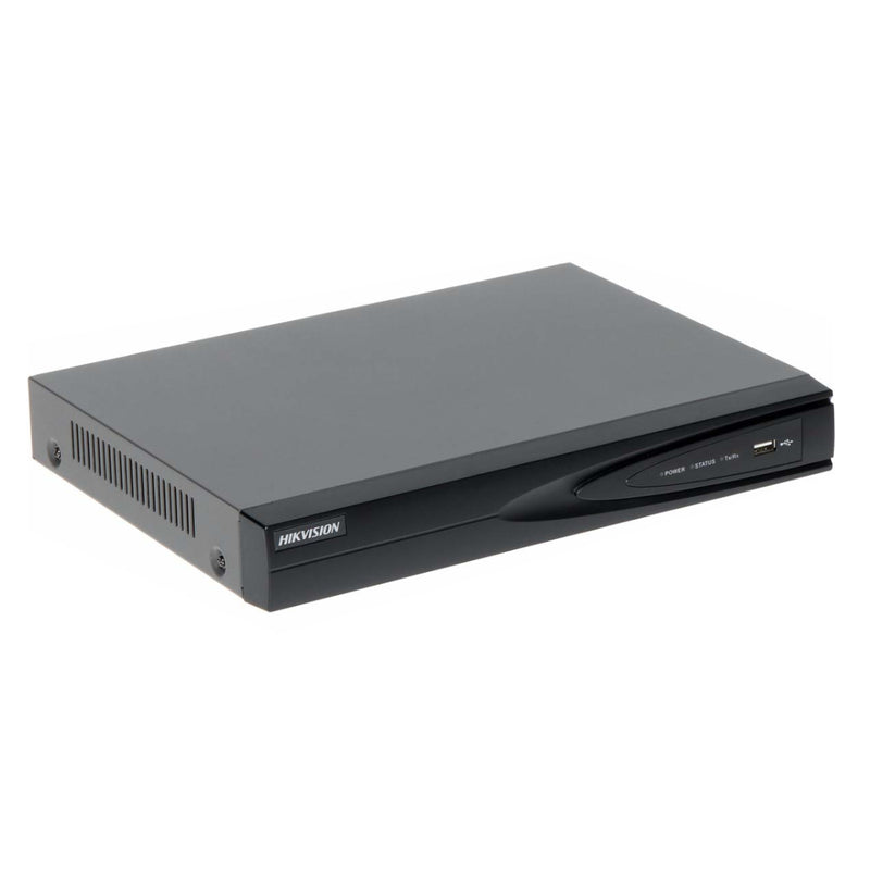 NVR Hikvision 8 Canales PoE 12 MP HDMI 4K Ethernet SATA - Modelo DS-7608NI-Q1/8P