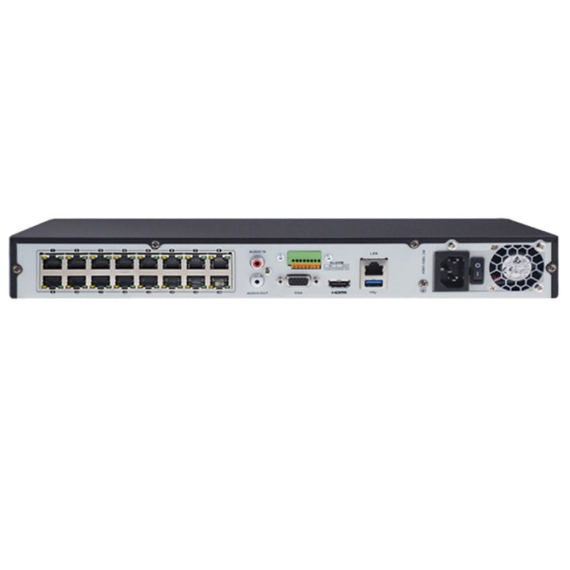 NVR Hikvision de 16 Canales 4K 1080P DS-7616NI-Q2/16P para Videovigilancia Avanzada