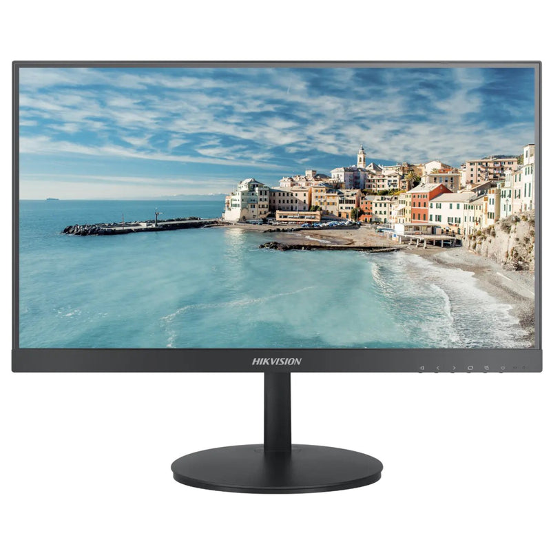 Monitor LED Full HD HIKVISION 21.5” con Entradas Dual HDMI/VGA y Diseño Ultra Delgado