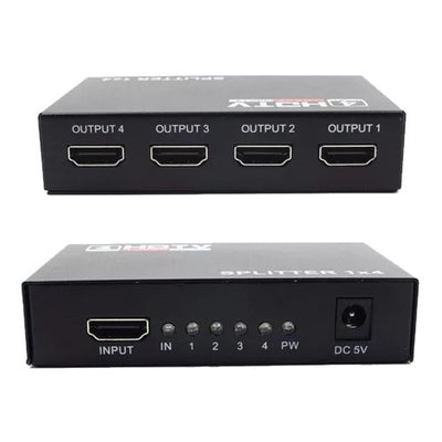 Divisor HDMI 1 entrada a 4 salidas 4K