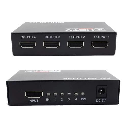 Divisor HDMI 1 entrada a 4 salidas 4K