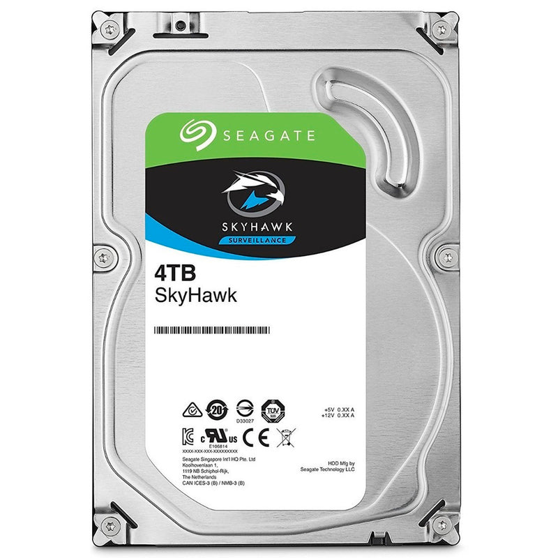 Disco Duro Seagate Skyhawk 4TB de 3.5" HDD SATA para DVR y NVR