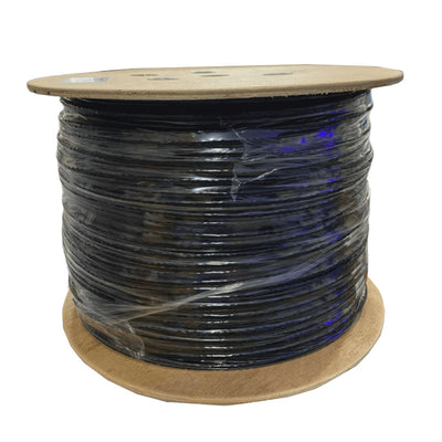 Cable UTP QNET Cat6 Outdoor 100% Cobre 23 AWG 305mts Negro