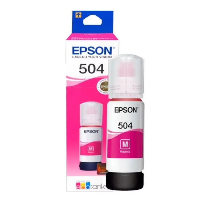 Tinta Magenta Para Impresora Epson De 70Ml Eps-T504320-Al