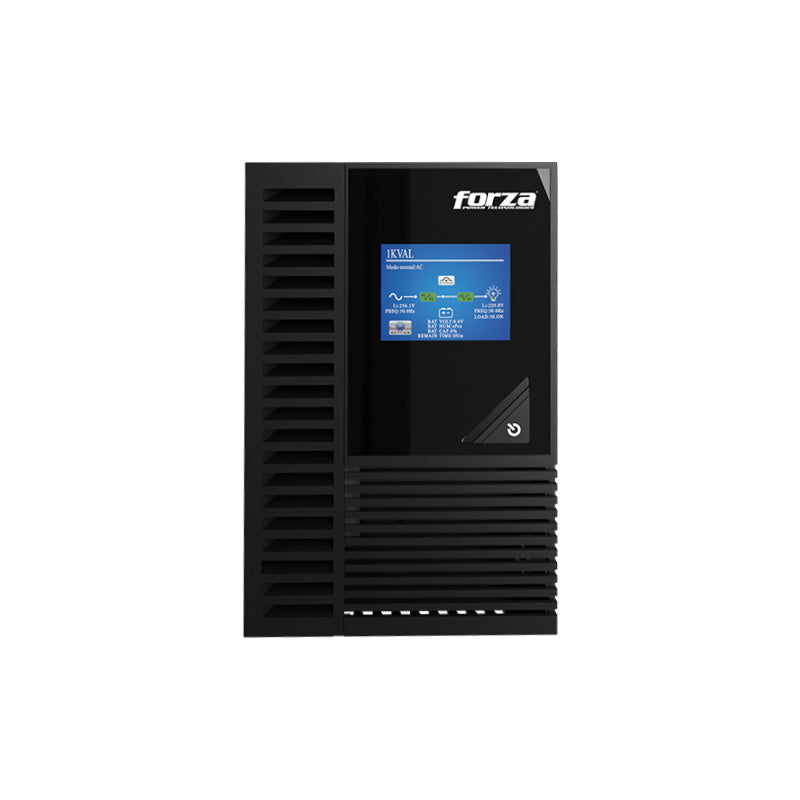 UPS Forza 120V Torre 1KVA Online 900W con 3 Salidas de Onda Senoidal Pura